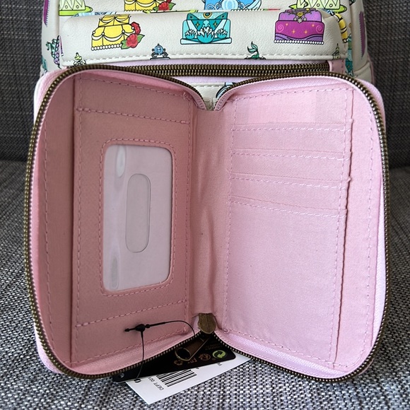 Loungefly Disney Princess Cakes Mini Backpack and Wallet set - Picture 10 of 11